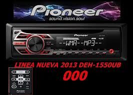 aparelho pioneer DEH1550UB